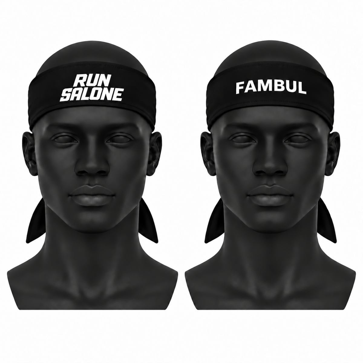 Run Salone Reversible Tie Headband *PRESALE*