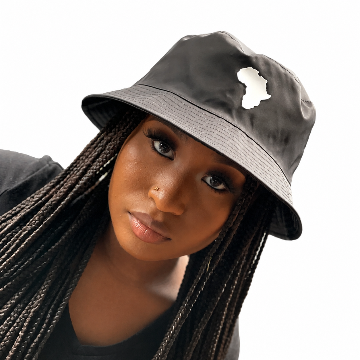 FAMBUL Reversible Nylon Bucket Hat