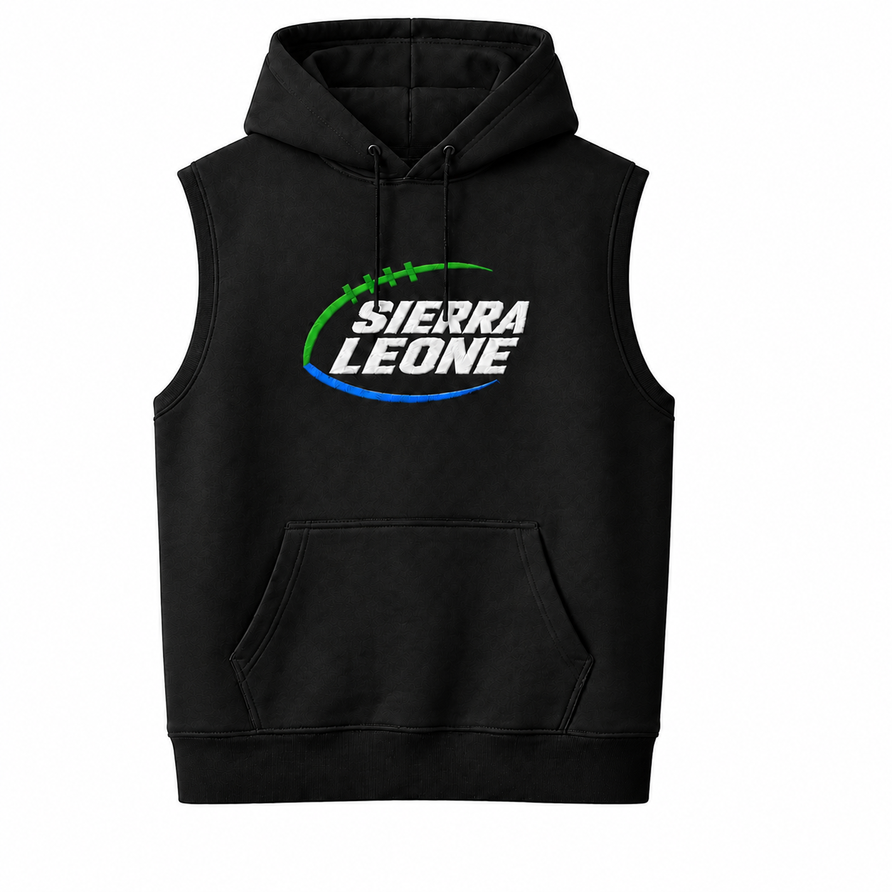 SLAAF American Football Sleeveless Hoodie *PRESALE*