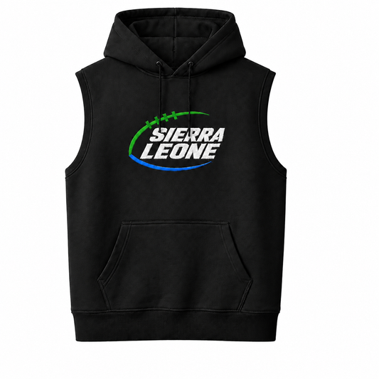 SLAAF American Football Sleeveless Hoodie *PRESALE*